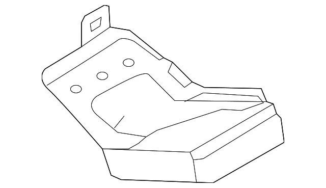 Mobile Phone Control Module Bracket - Mazda (bbm466dhxa)