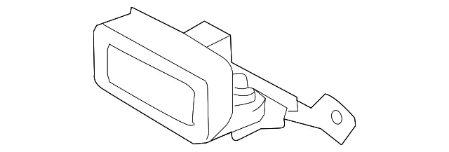 Headlight Level Sensor Bracket - Mazda (bbm7437y0a)