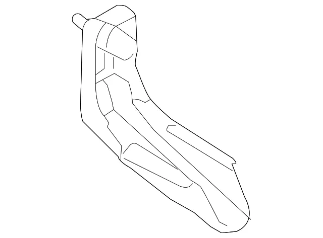 Backup Lamp Bracket - Mazda (bbn7513k7)