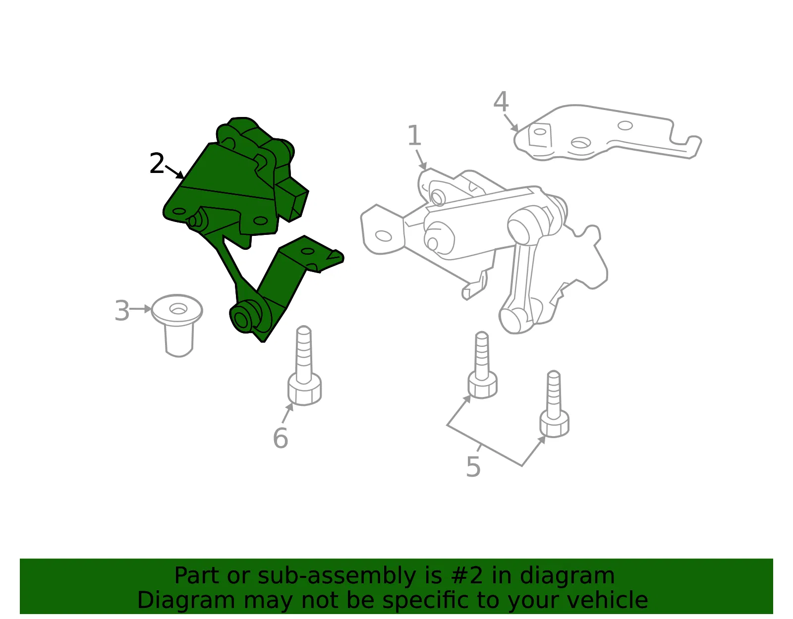 Headlight Level Sensor - Mazda (bbp35122ya) - view 2