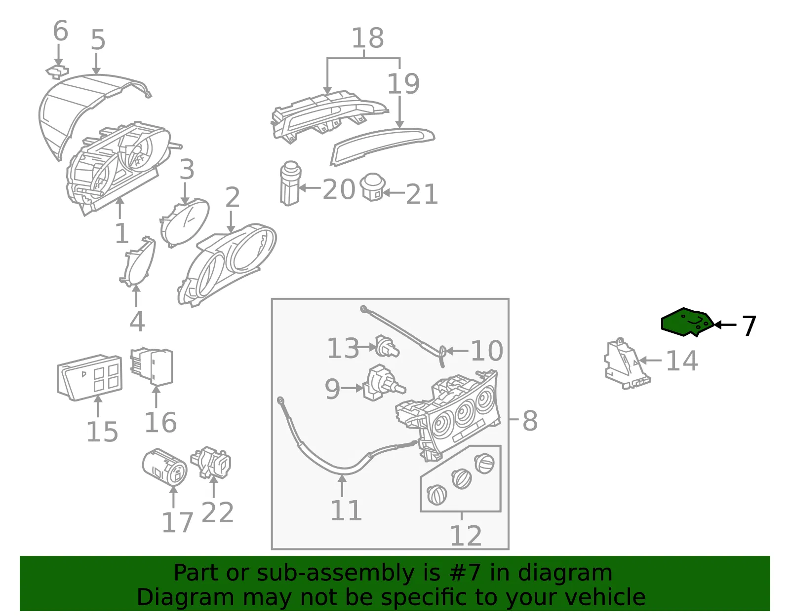 Electronic Stability System Control Module - Mazda (bbp45102xb) - view 2