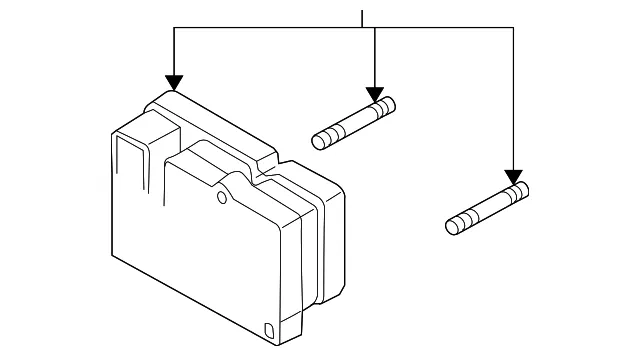 ABS Control Module - Mazda (bby26765xb)