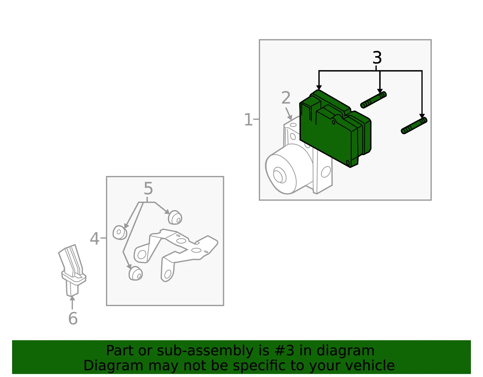 ABS Control Module - Mazda (bby26765xb) - view 2