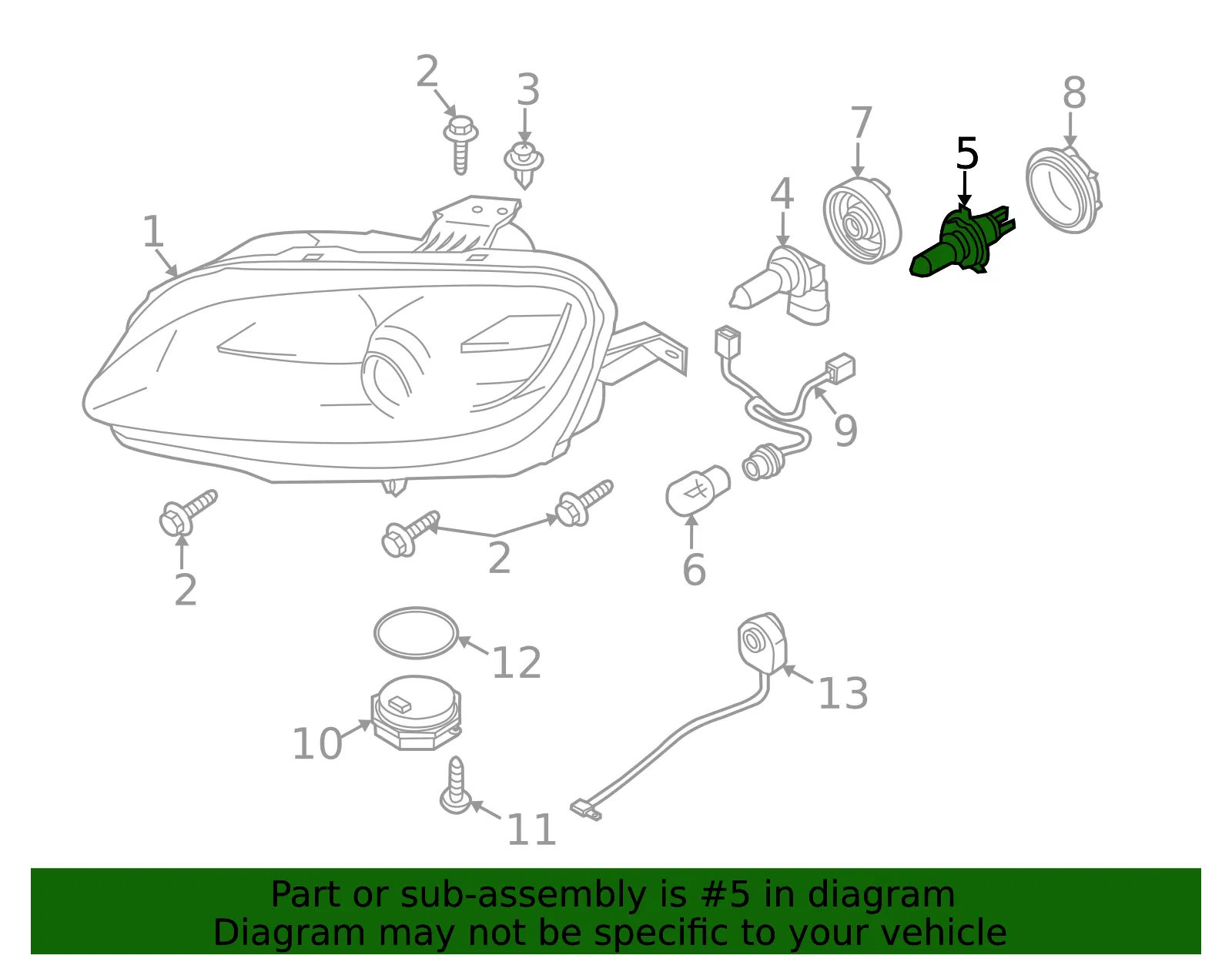 Hid Bulb - Mazda (bby65106y) - view 2