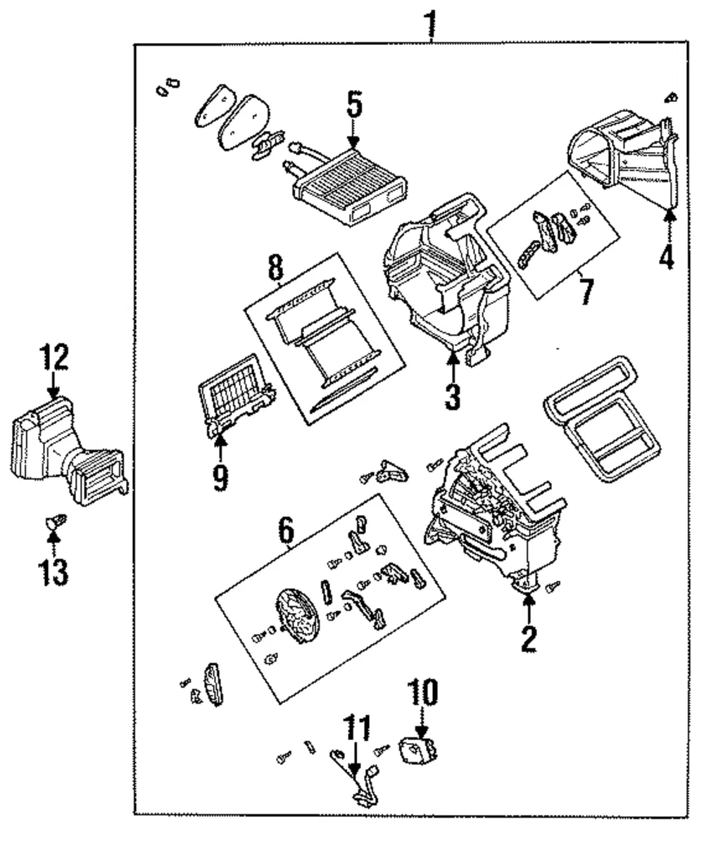 Actuator - Mazda (bc1n61a70)