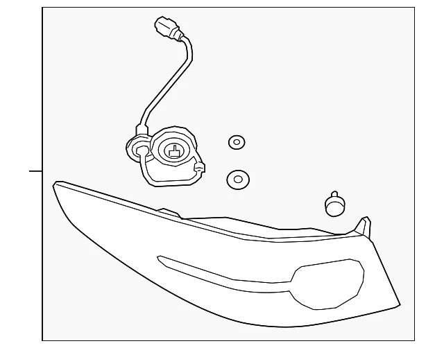 Tail Light Assembly - Mazda (bcjj51160)