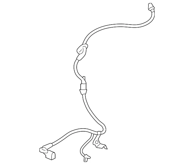 ABS Wheel Speed Sensor - Mazda (bcka437exd)