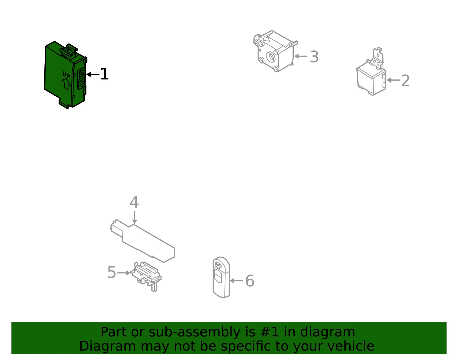 Module - Mazda (bcka675u0a) - view 2
