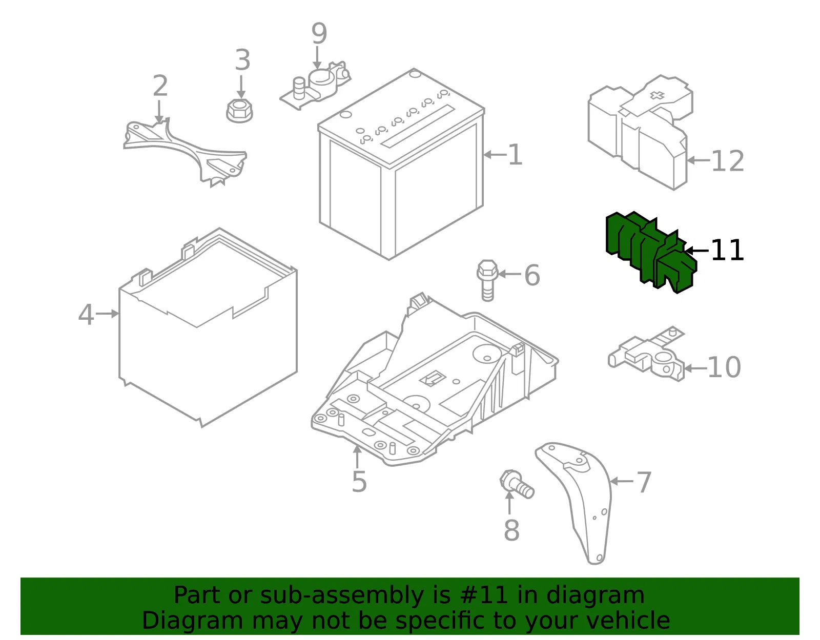 Multi-Purpose Fuse - Mazda (bcka67s99) - view 2