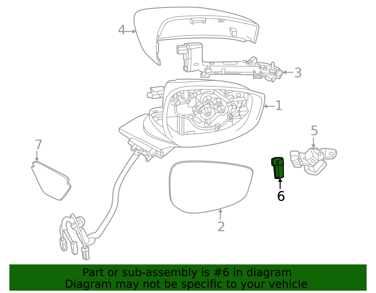 Side Camera Connector - Mazda (bcka67tc2) - view 2