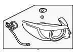 Tail Light Assembly - Mazda (bckd51150a) - view 3