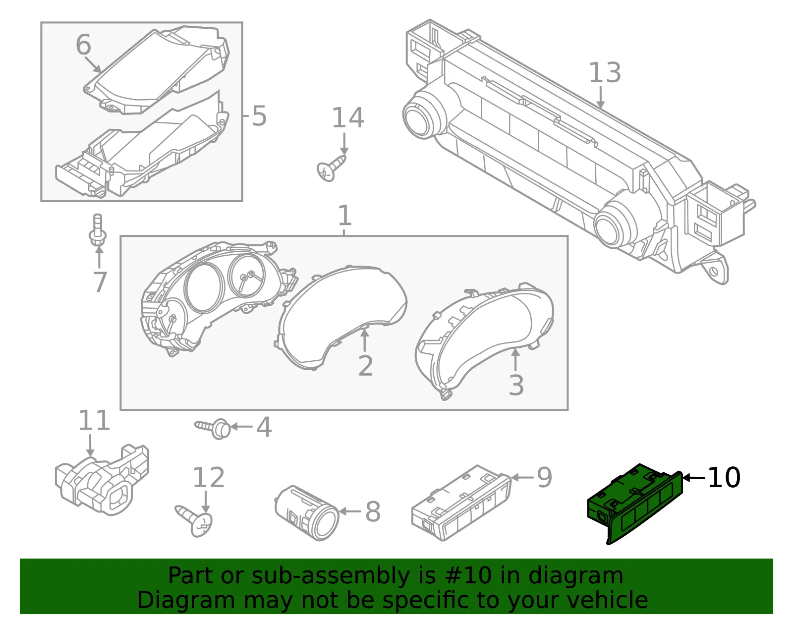 Release Switch - Mazda (bckn66180) - view 2