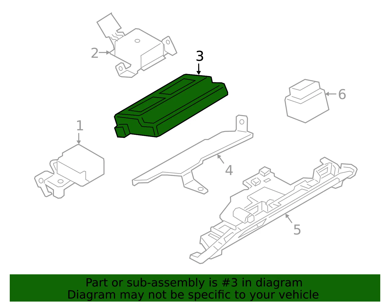 Mobile Phone Control Module - Mazda (bdgf67cm0f) - view 2