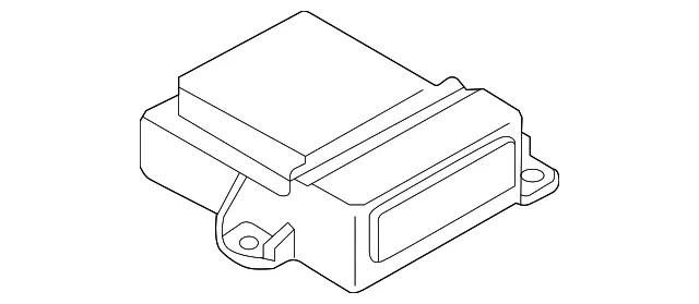 Air Bag Control Module - Mazda (bhaa57k30a)