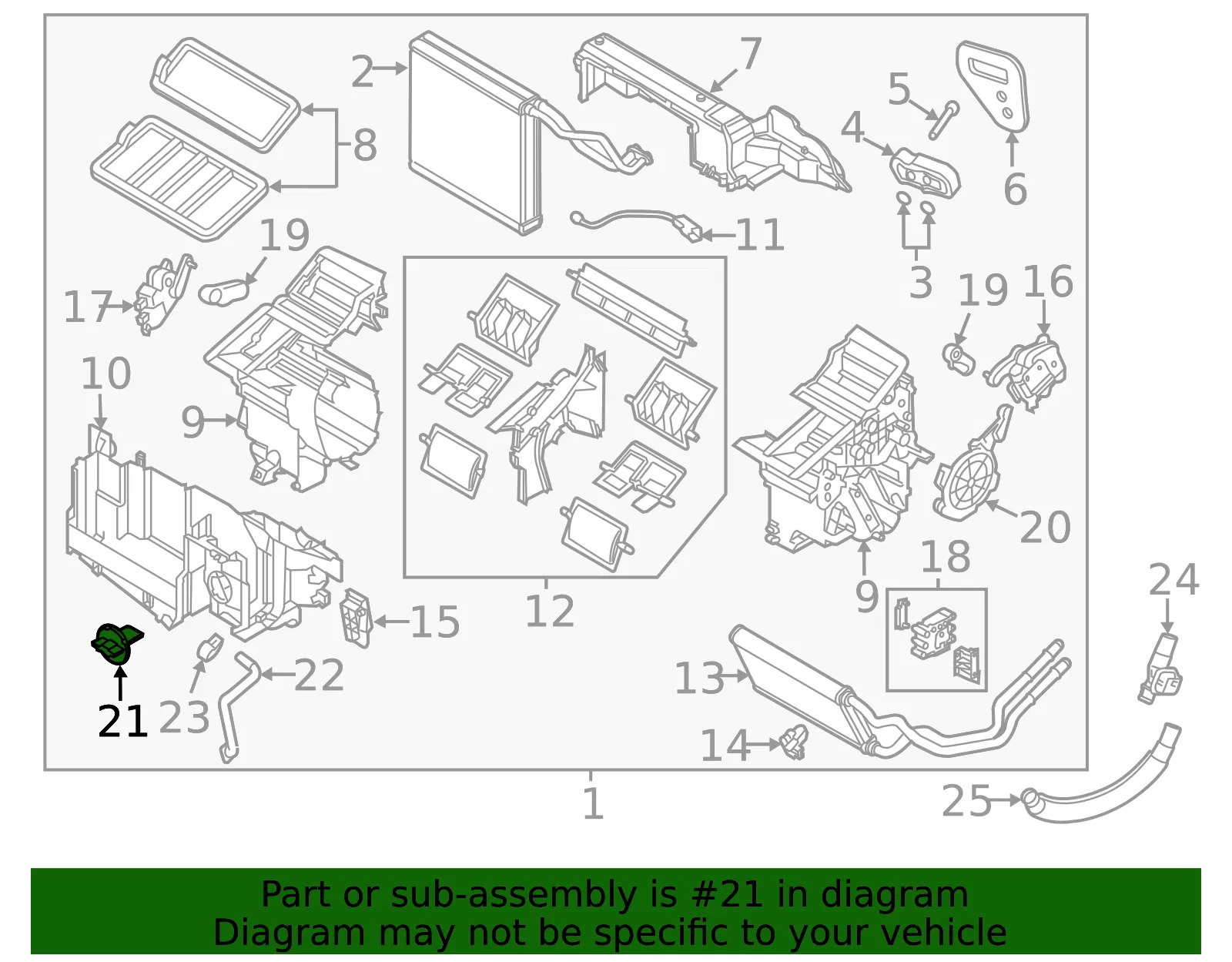 HVAC Blower Motor Control Module - Mazda (bhs261765) - view 2
