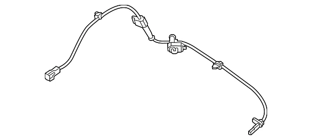 ABS Sensor - Mazda (bjs74370xa)
