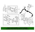 ABS Sensor - Mazda (bjs74370xa) - view 4