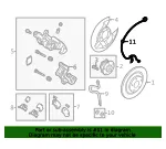ABS Sensor - Mazda (bjs74371y) - view 4