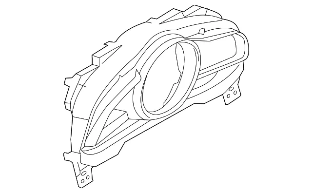 Cluster Bezel - Mazda (bjs755214)