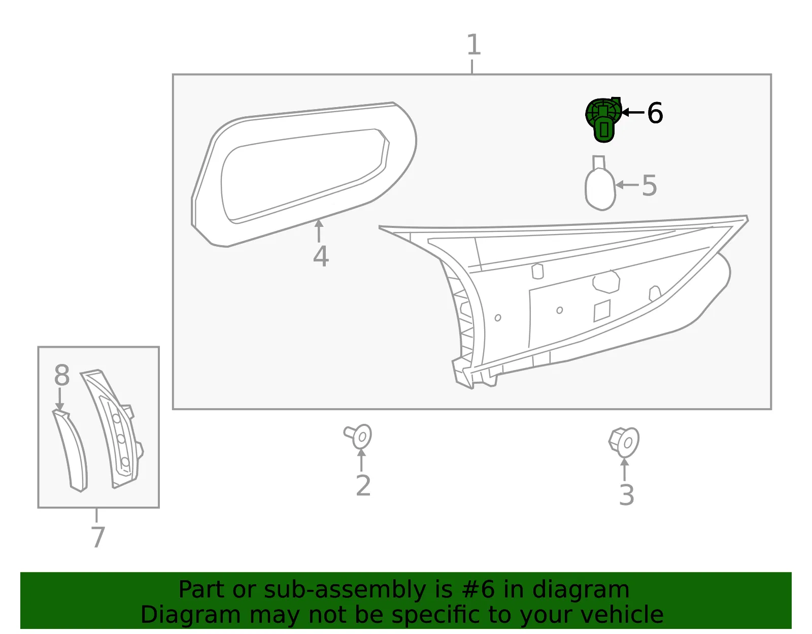 Back Up Light Socket - Mazda (bjt6513f7) - view 2