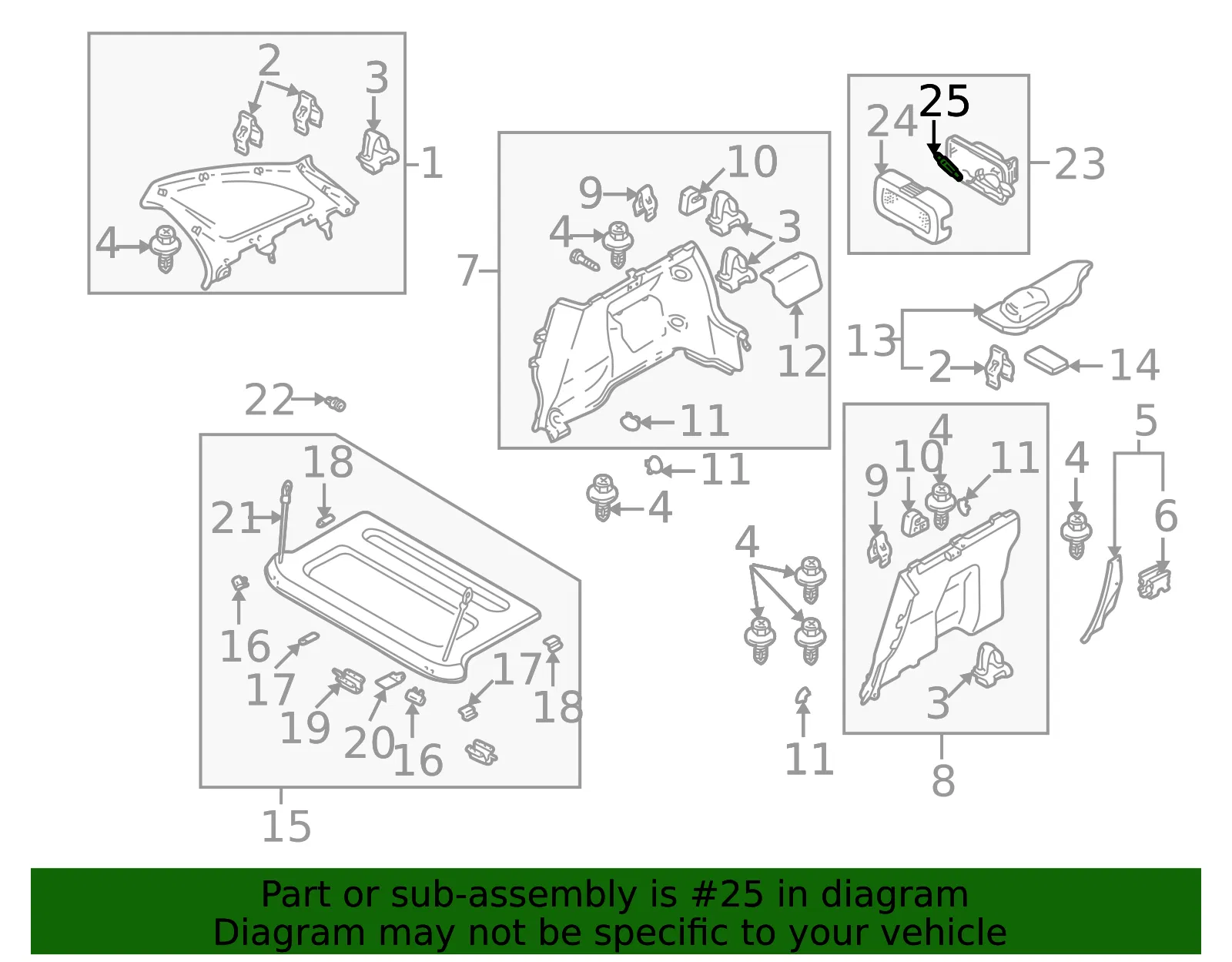 Trunk Light Bulb - Mazda (bn0c514c5) - view 2