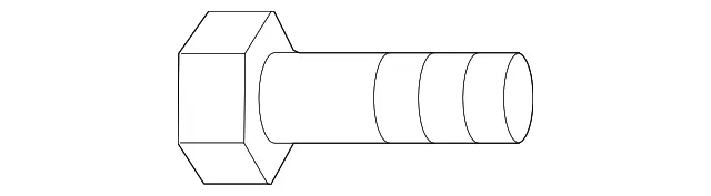 Fog Light Bolt - Mazda (bp4k51695)