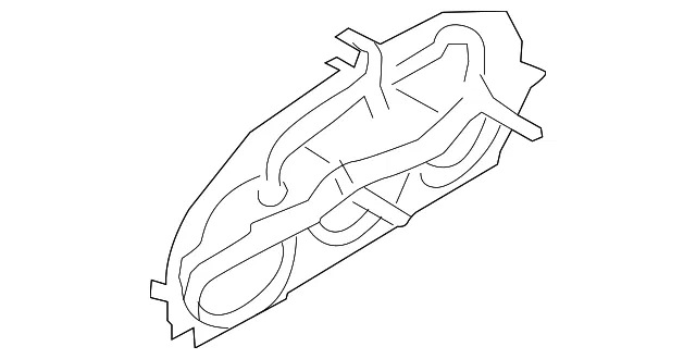 Instrument Cluster Housing - Mazda (bp4k55446)