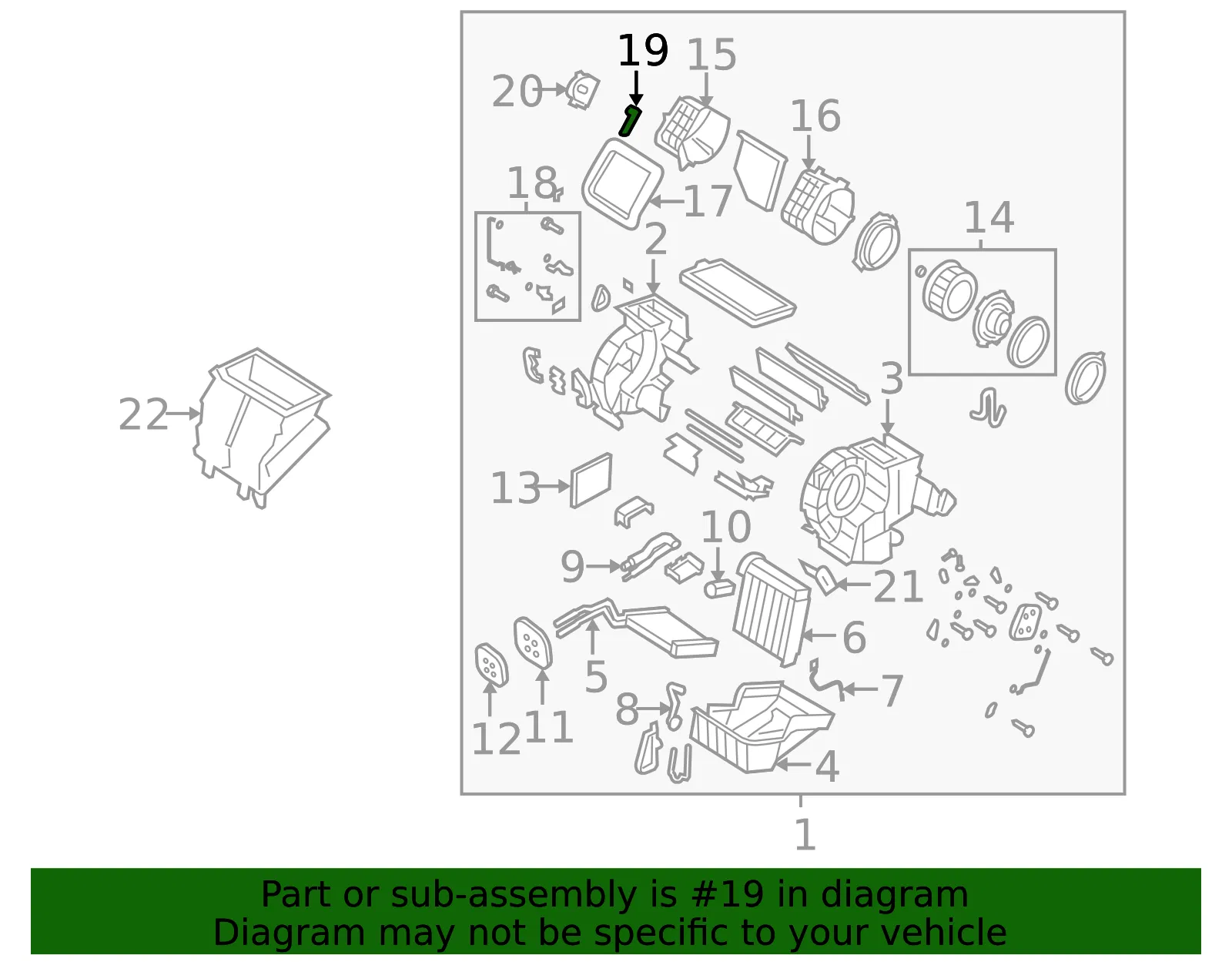 Air Temp Sensor - Mazda (bp4k61b20) - view 2