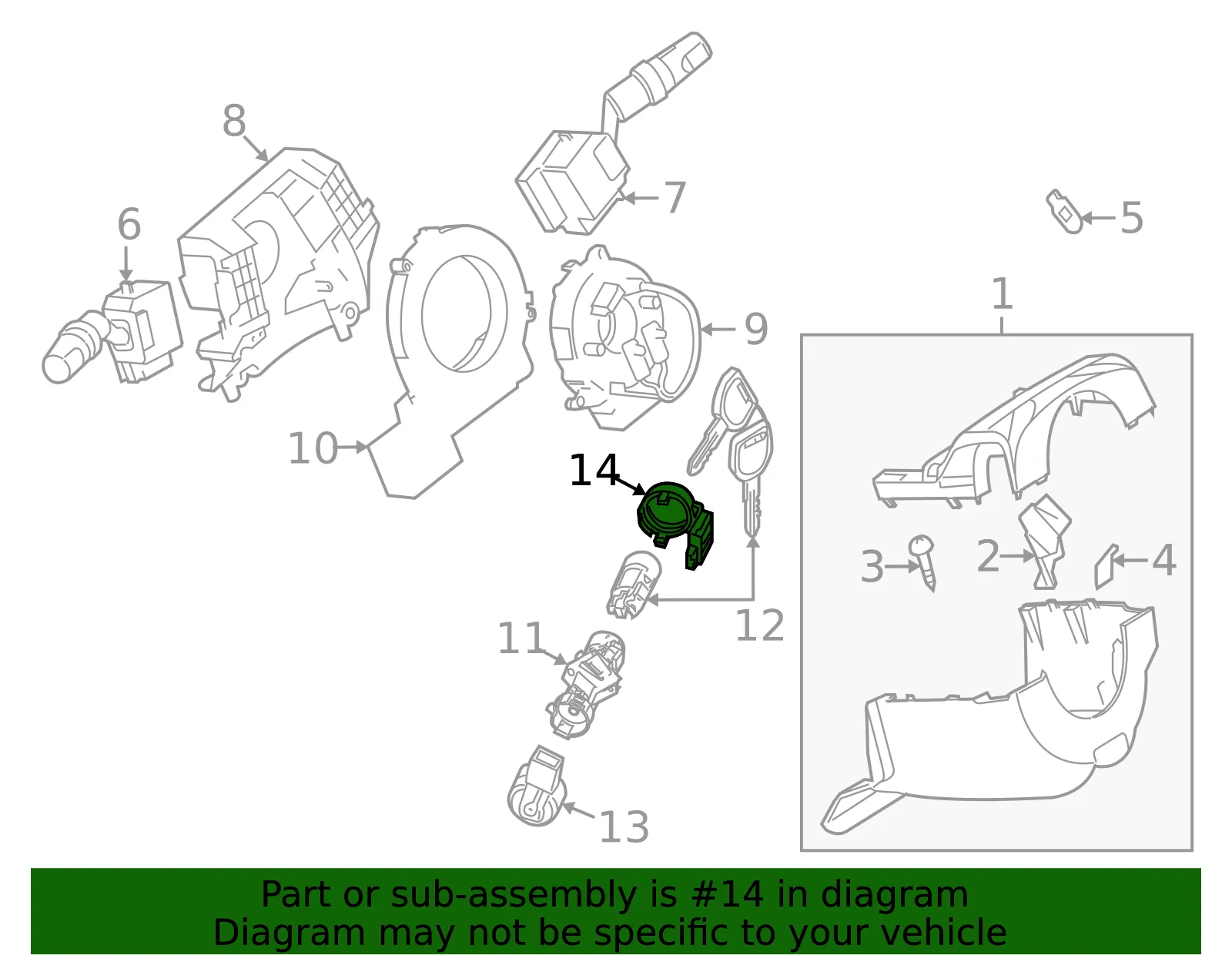 Ignition Immobilizer Module - Mazda (bp4k66938) - view 2