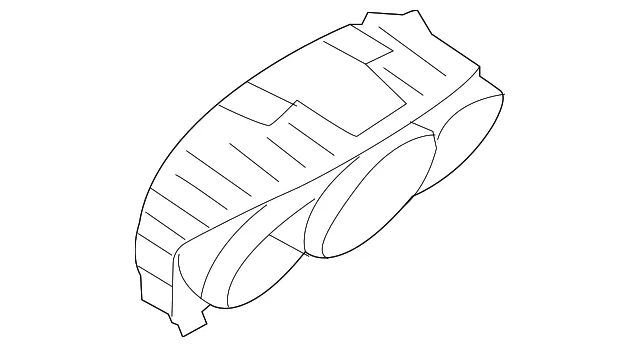 Instrument Cluster Housing Cover - Mazda (bp4l55214)