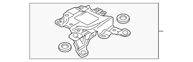 Battery Tray Bracket - Mazda (bp4s5603yf)