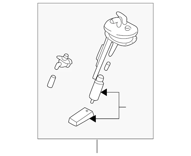 Fuel Pump Module Assembly - Mazda (bp4w1335zg)