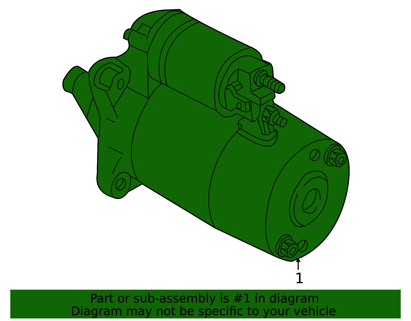 Starter - Mazda (bpd418400a) - view 2