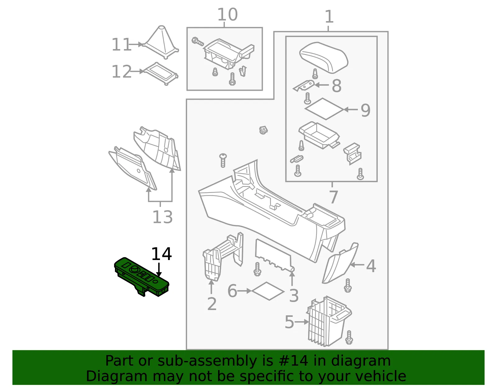 Control Switch - Mazda (br5s669l1) - view 2