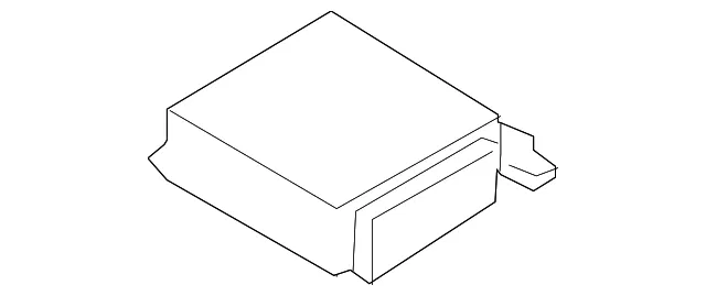 Air Bag Control Module - Mazda (bs4h57k30c)