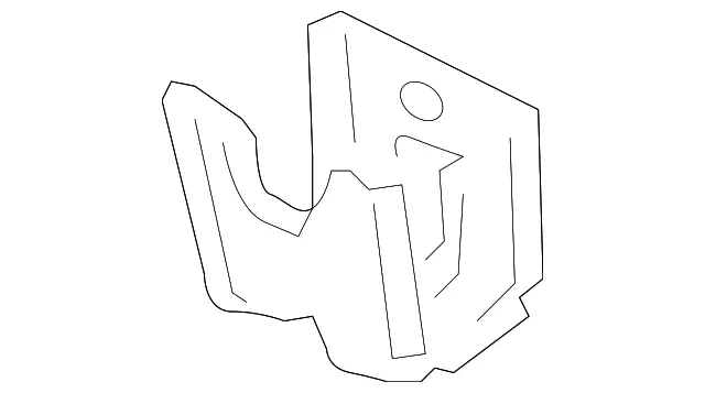 Door Window Switch Bezel Bracket - Mazda (c23568404b)