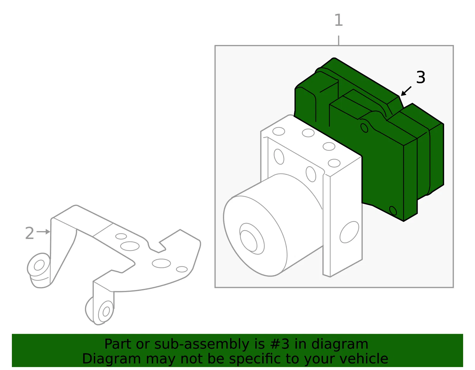 ABS Control Module - Mazda (c2y66765xb) - view 2