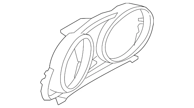 Cluster Bezel - Mazda (c51355214)