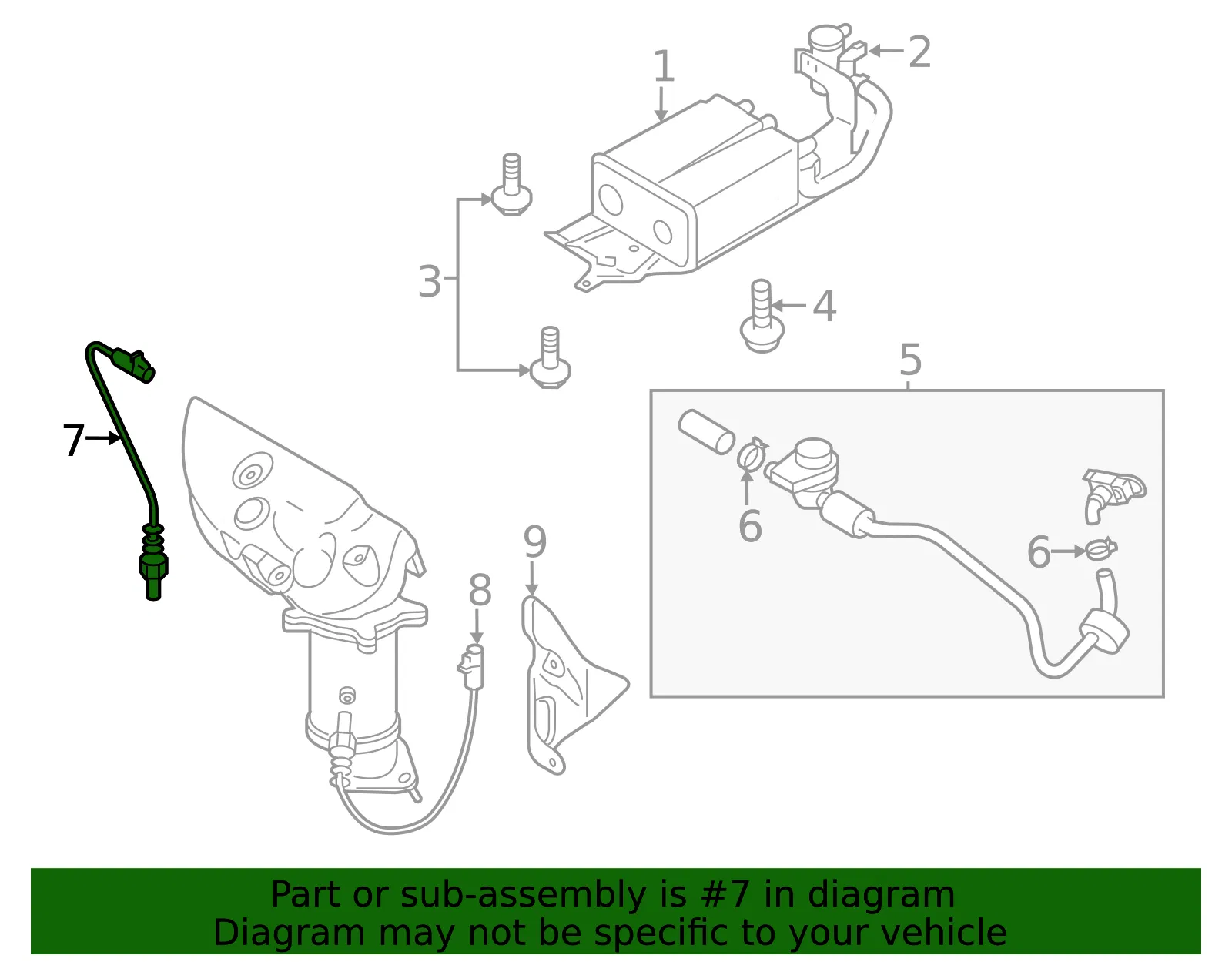 Oxygen Sensor - Mazda (ca38188g1) - view 2