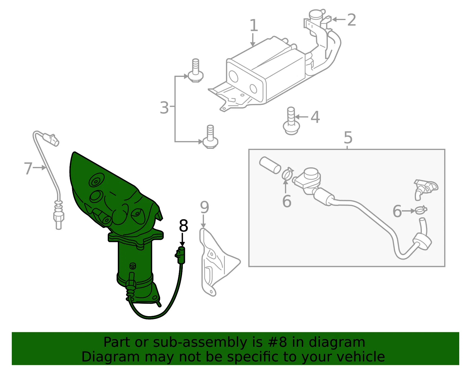 Oxygen Sensor - Mazda (ca4118861) - view 2