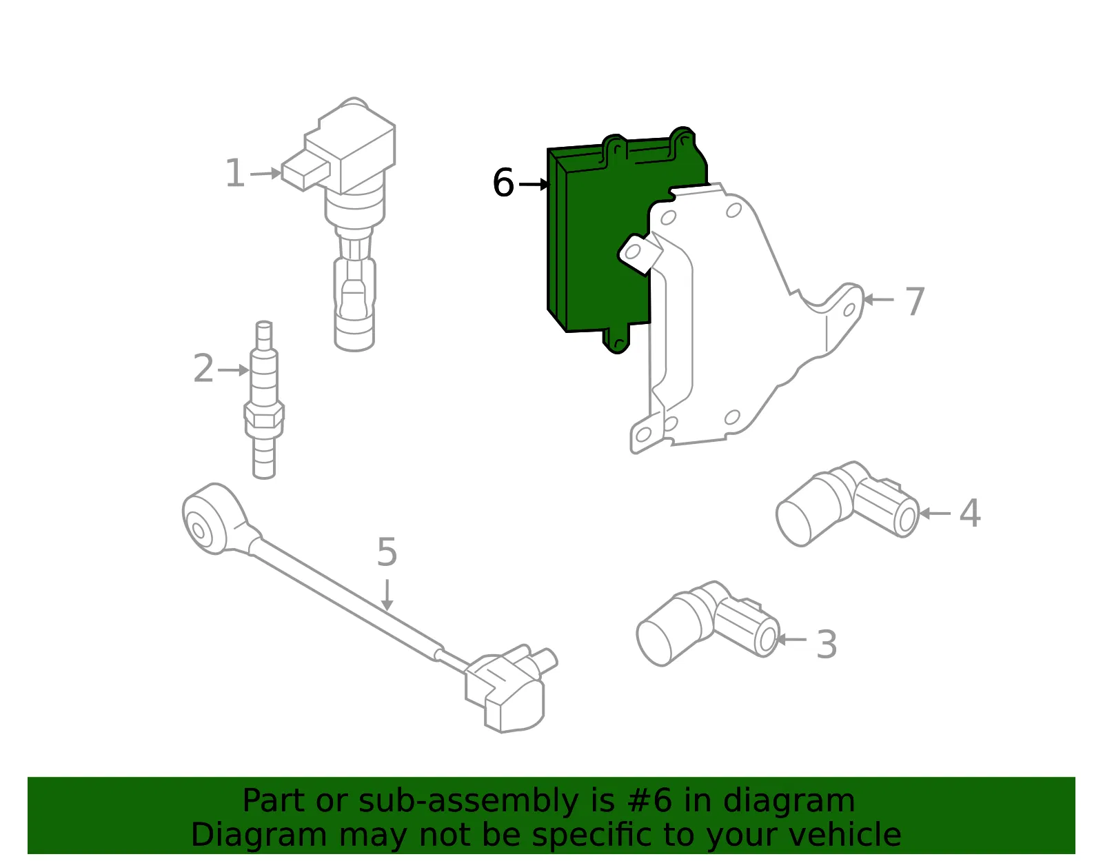 Engine Control Module (ECM) - Mazda (ca4218881d) - view 2