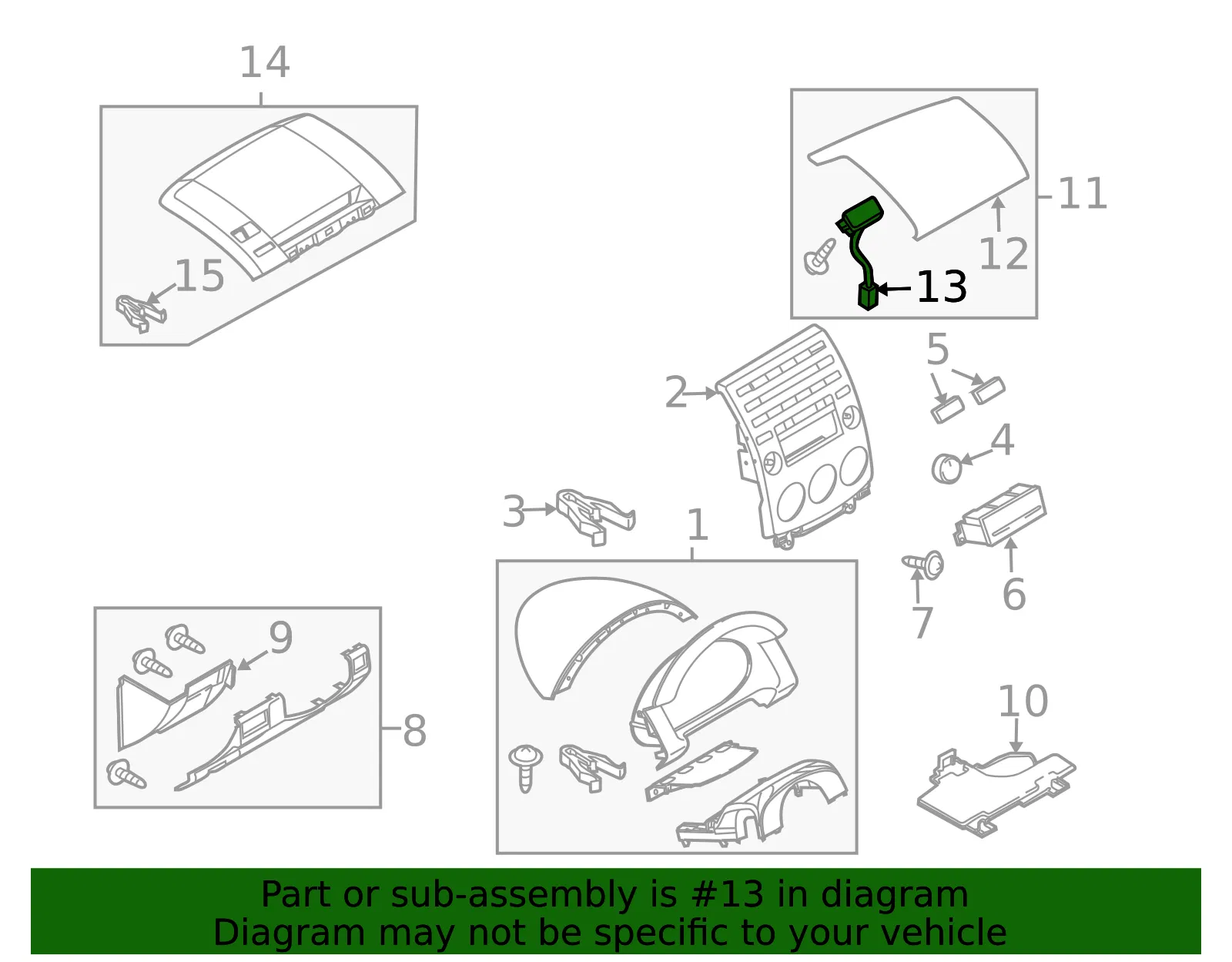 Courtesy Light Lens - Mazda (cc2964170) - view 2