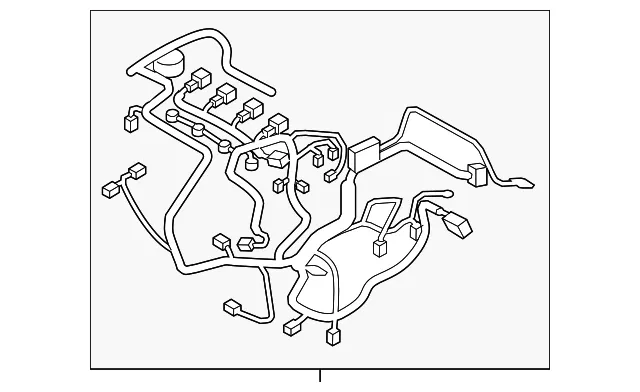 Engine Wiring Harness - Mazda (cg3667070b)