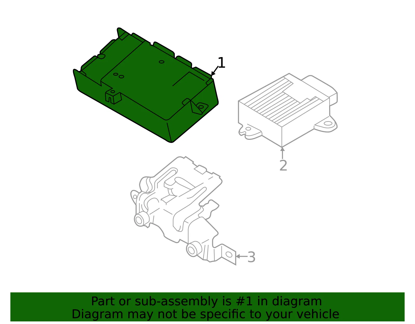 Body Control Module - Mazda (cg3667561) - view 2