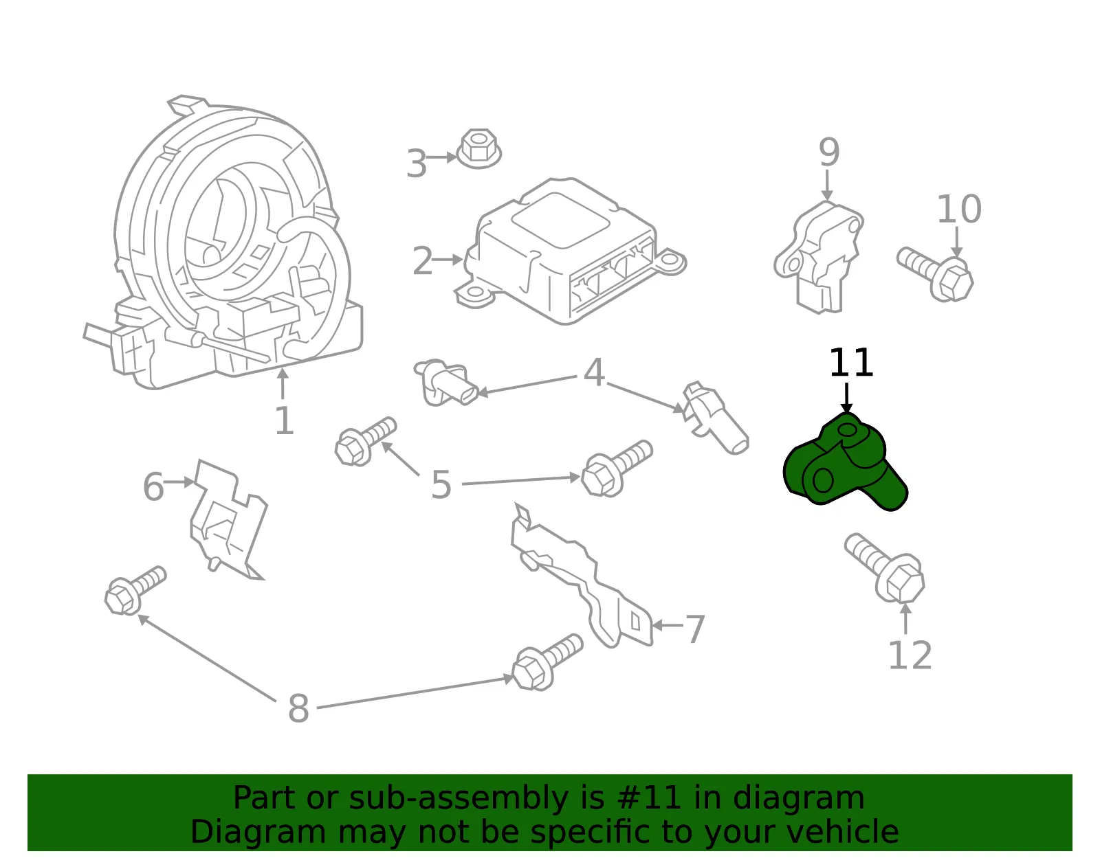 Side Sensor - Mazda (d09h57kc0) - view 2
