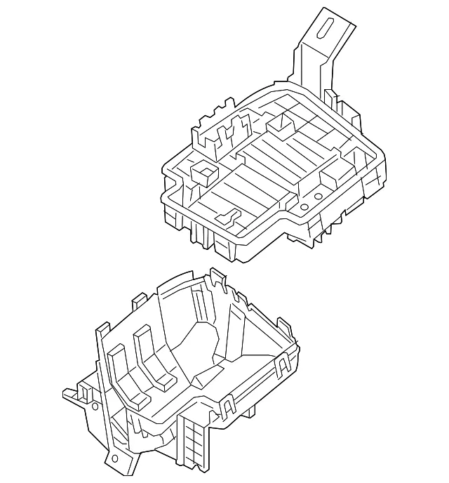 Fuse And Relay Center - Mazda (d09w66760)