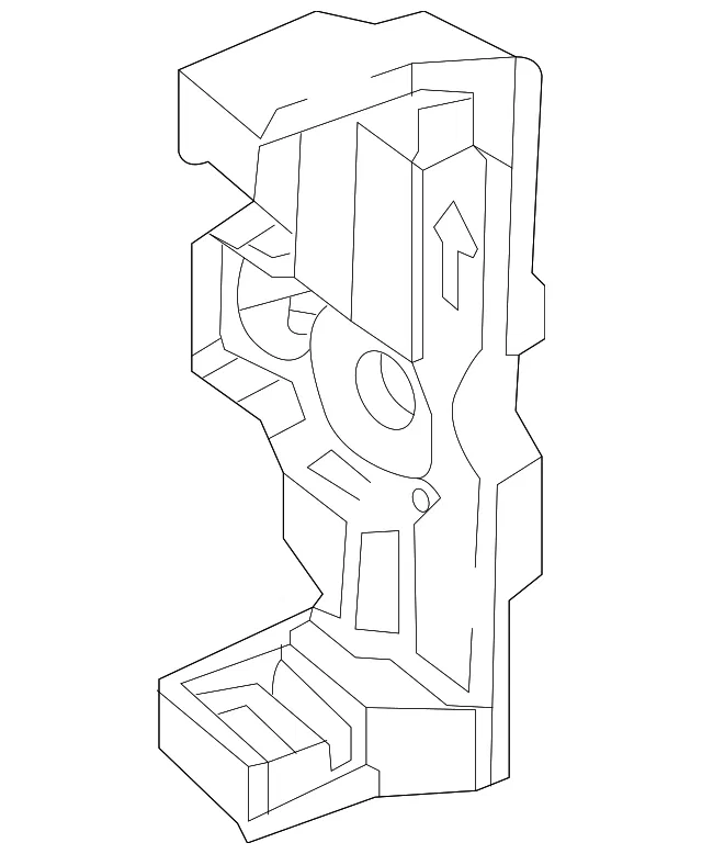 Keyless Entry Module Bracket - Mazda (d10a67b5y)