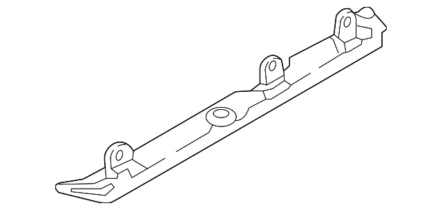 Center High Mount Stop Light Bracket - Mazda (d10e519n4)