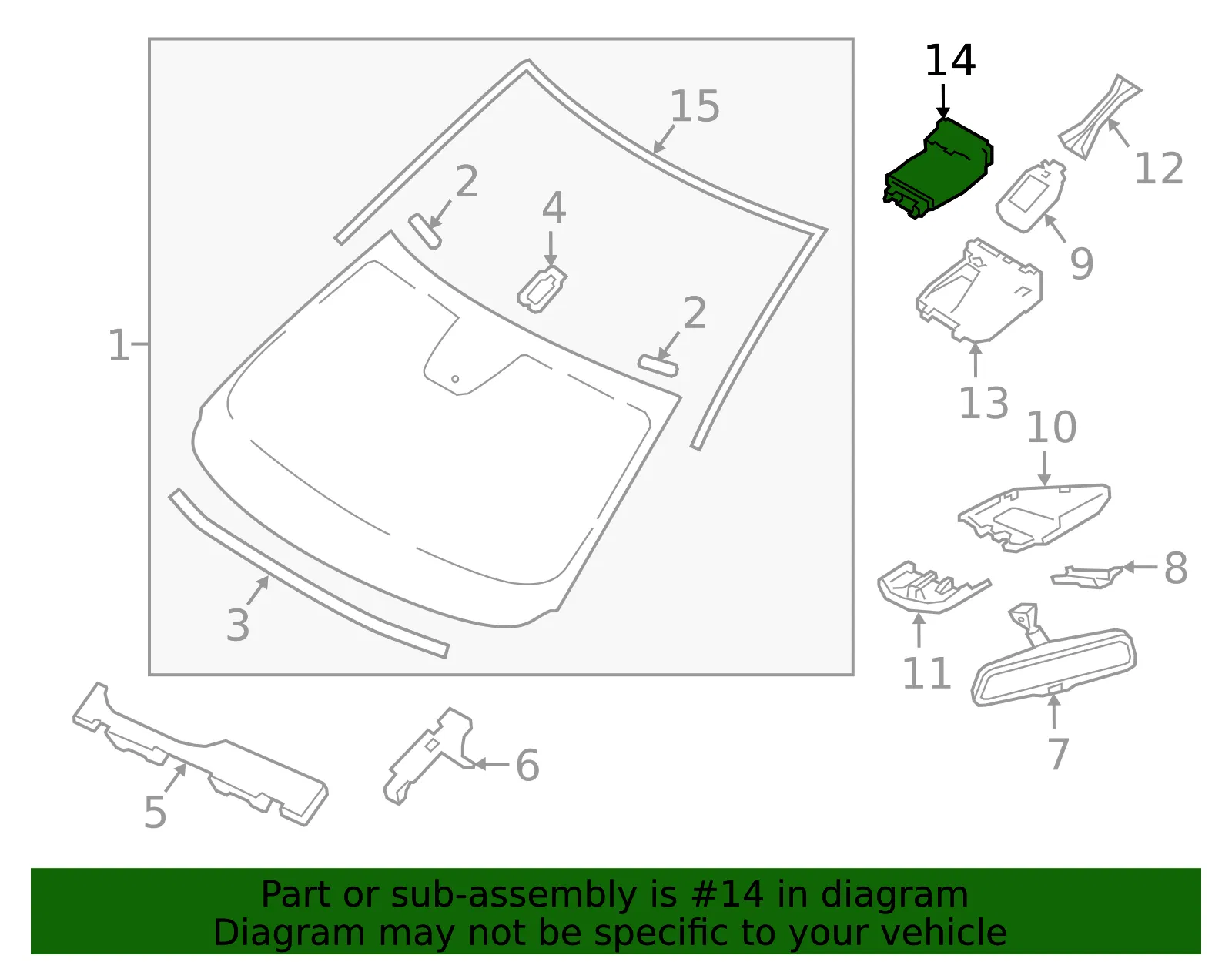 Sensor - Mazda (d11b67xd0b) - view 2