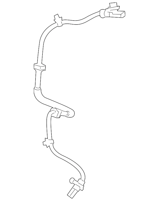 ABS Sensor - Mazda (d6514370xb)